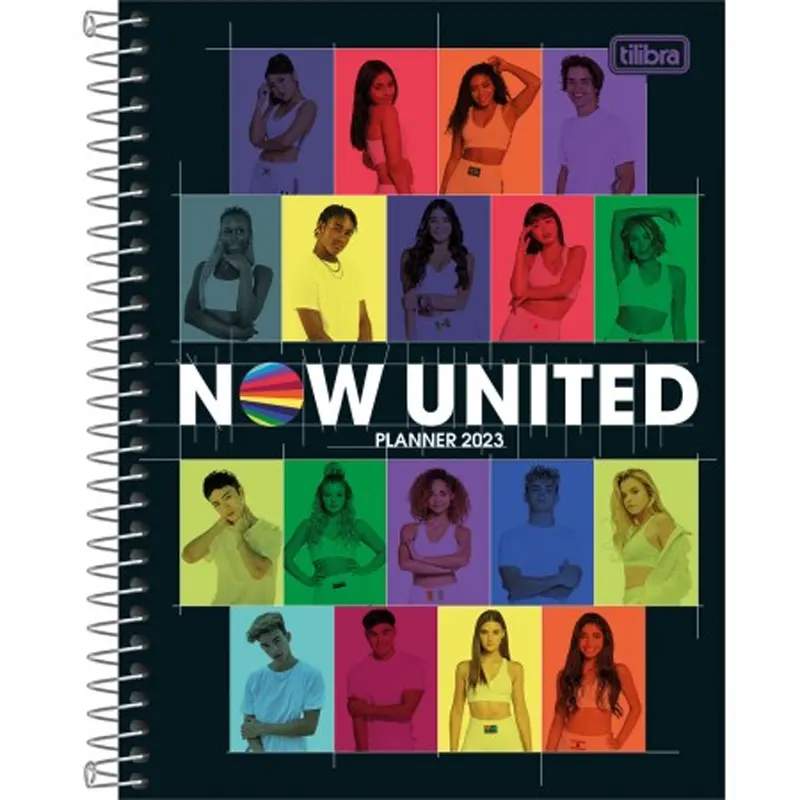 Agenda-Planner-Espiral-2023-Now-United-80-Folhas-Tilibra-9 Agenda Planner Espiral 2023 Now United 80 Folhas - Tilibra - Imagem 1