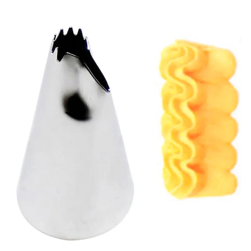 Bico-Para-Confeitar-Babado-N-86-Wilton Bico Para Confeitar Babado Nº 86 - Wilton - Imagem 1