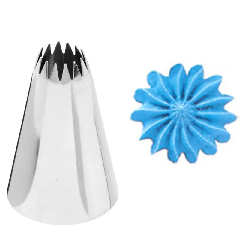 Bico-Para-Confeitar-Pitanga-Aberta-N-4B-Wilton Bico Para Confeitar Pitanga Aberta Nº 4B - Wilton - Imagem 1
