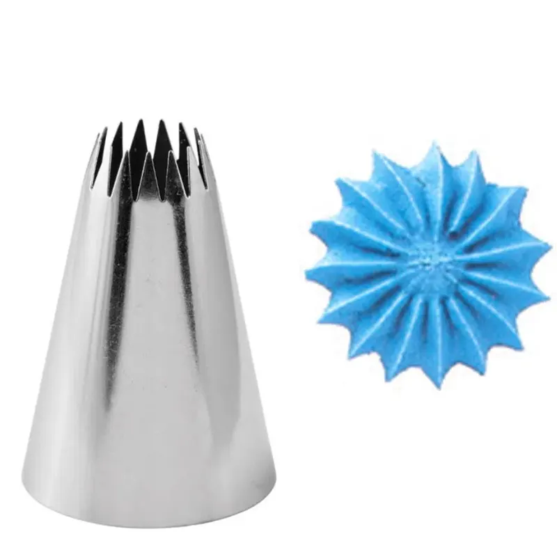 Bico-Para-Confeitar-Pitanga-Aberta-N-6B-Wilton-2 Bico Para Confeitar Pitanga Aberta Nº 6B - Wilton - Imagem 1