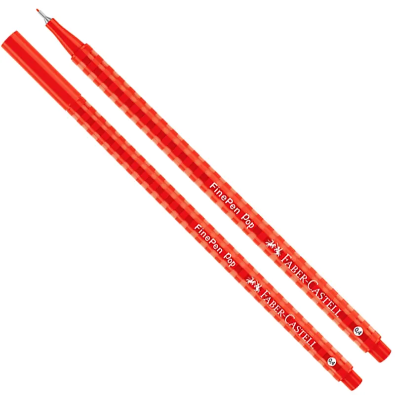 Kit 10 Canetas Fine Pen Pop 0.4mm - Faber-Castell - Imagem 2