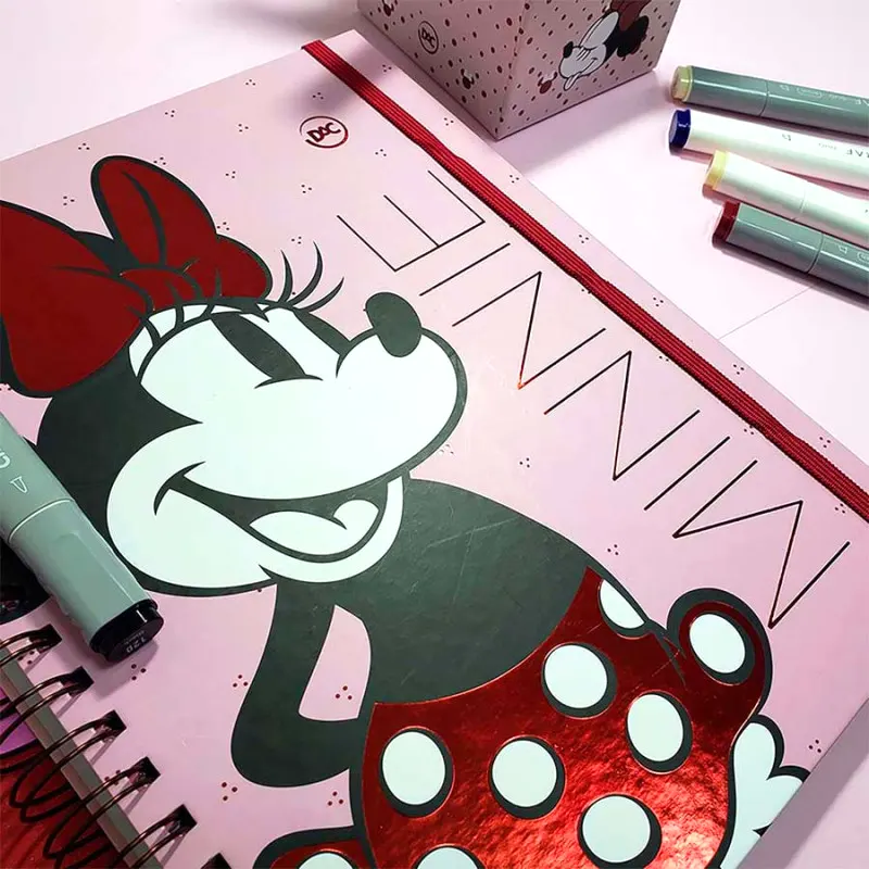 Caderno-Smart-Universitario-Minnie-C-80-Folhas-Dac-1 Caderno Smart Universitário Minnie 80 Folhas - Dac - Imagem 1