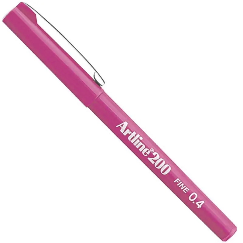 Caneta-Artline-0-4-mm-EK-200-Fine-Rosa Caneta Artline 0.4mm EK-200 Fine Várias Cores - Imagem 1