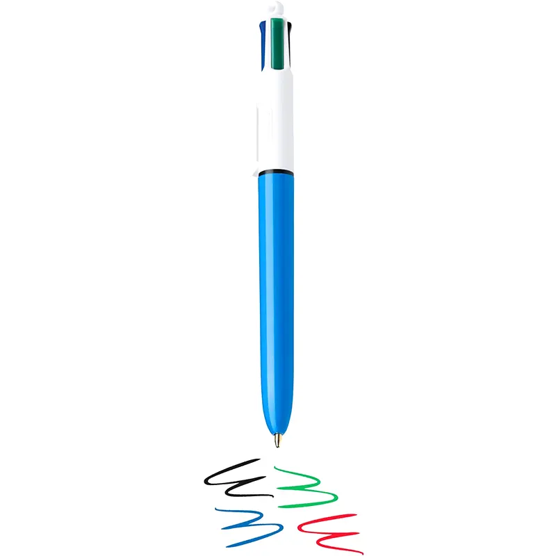 Caneta-Esferografica-Retratil-4-Cores-Bic-4×1-y Caneta Esferográfica 4 Cores Retrátil 4x1 - Bic - Imagem 1