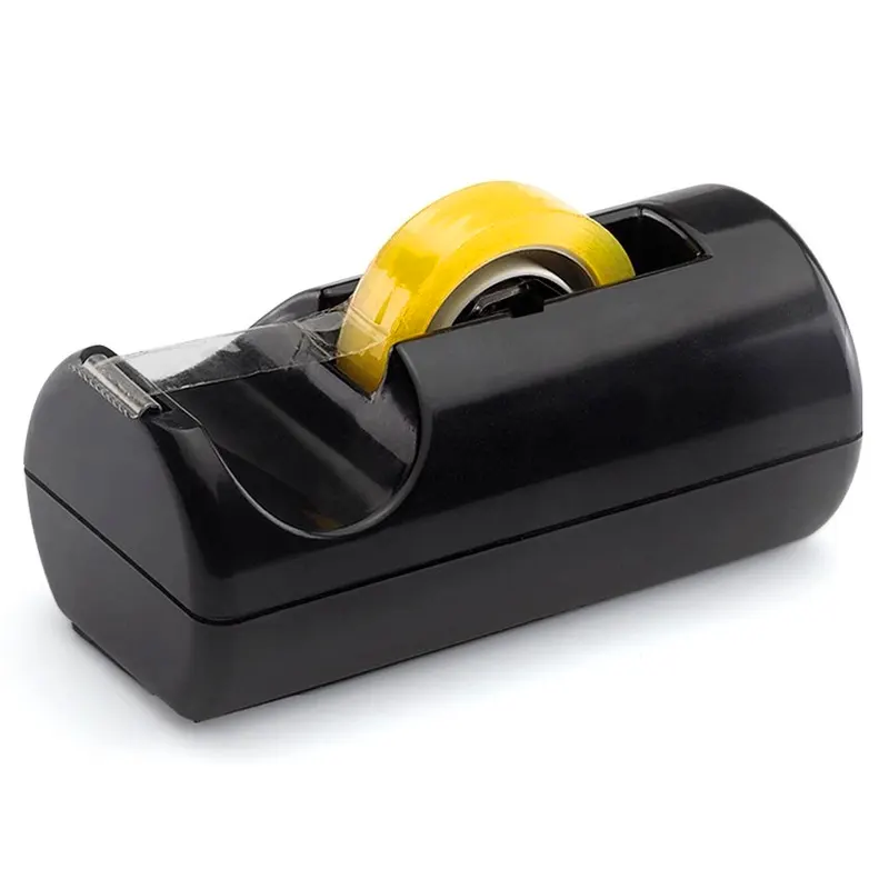 Dispensador-De-Fitas-Adesiva-Pequeno-Preto-Waleu Dispensador De Fitas Adesiva Pequeno Preto - Maxcril - Imagem 1