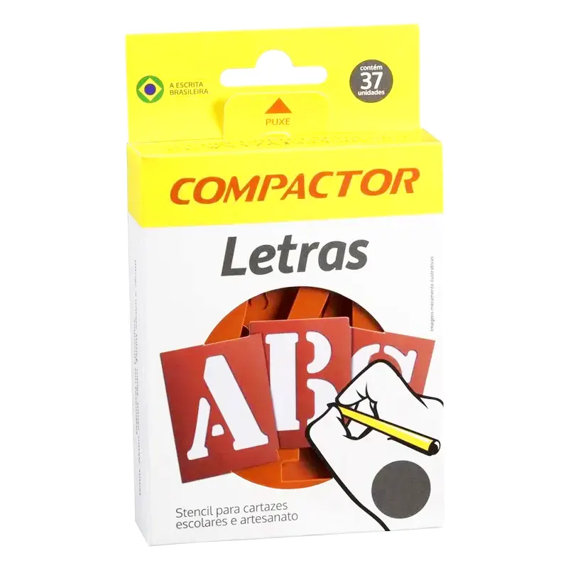 Letras-e-Algarismos-Vazados-75mm-Compactor Letras e Algarismos Vazados 75mm - Compactor - Imagem 1