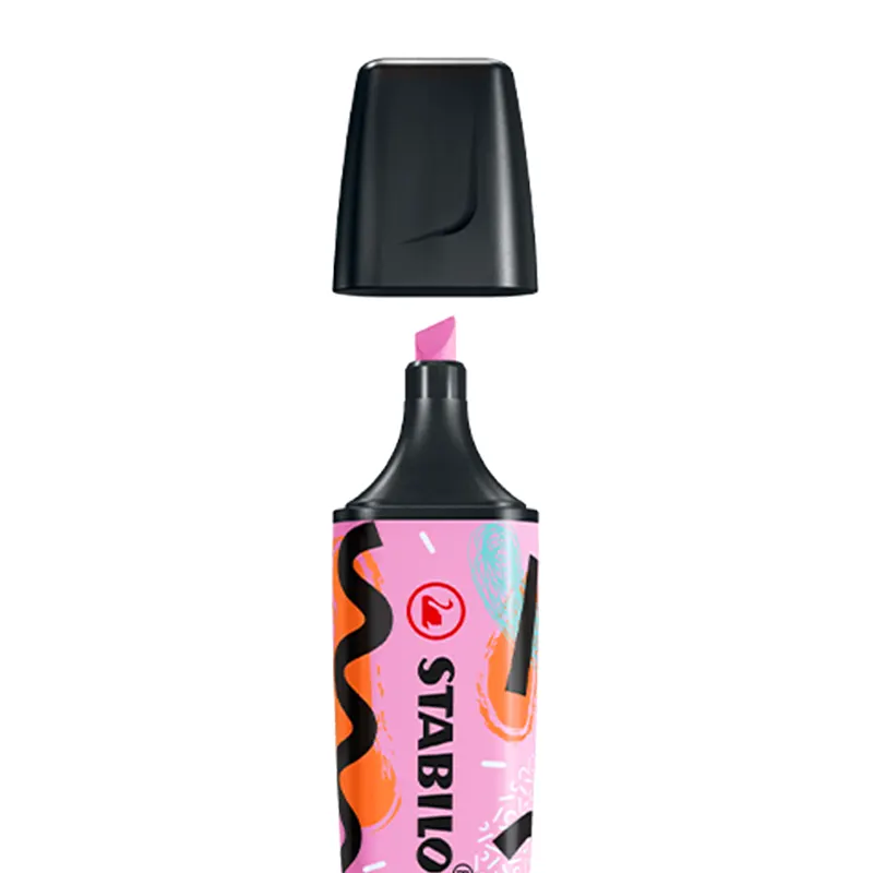 Marca-Texto-Stabilo-Boss-Original-by-Ju-Schnee-Rosa Marca Texto Stabilo Boss Original by Ju Schnee - Imagem 1
