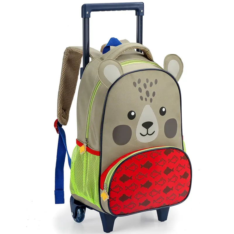 Mochila-De-Rodinha-Infantil-16-Bichos-Sortida-Seanite Mochila De Rodinha Infantil 16 Bichos Sortida - Seanite - Imagem 1