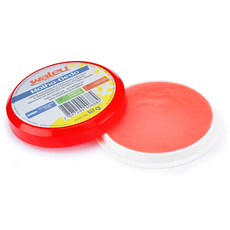 Molha-Dedos-12g-Umedecedor-Waleu Molha Dedos 12g Umedecedor - Maxcril - Imagem 1