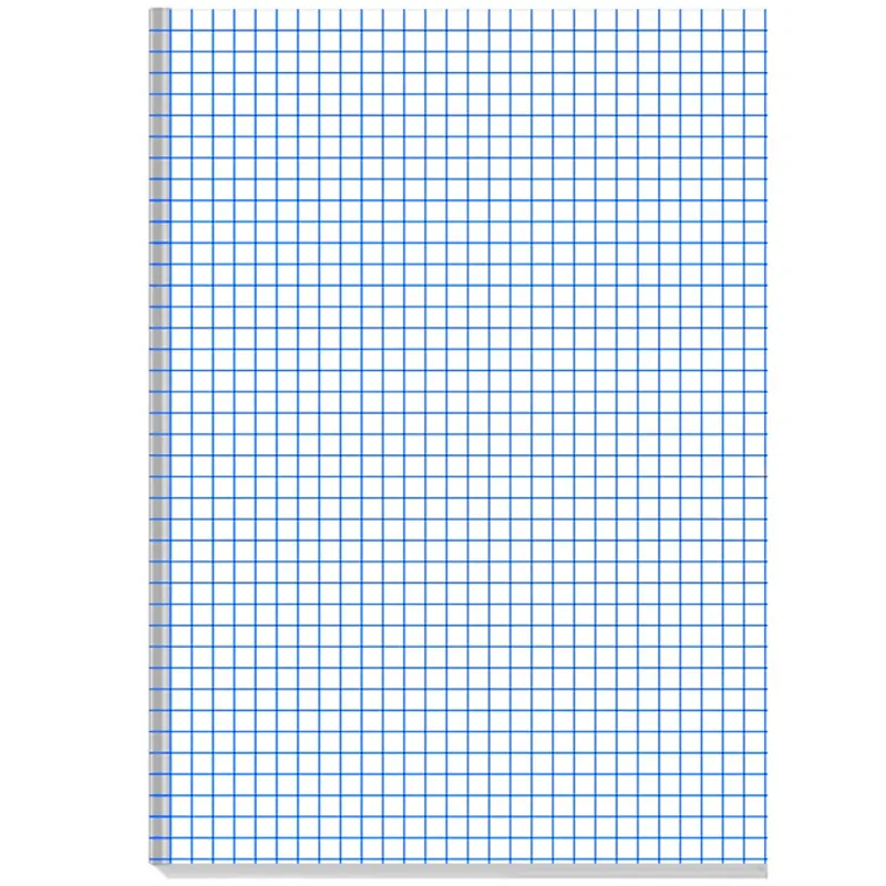 Papel-Almaço-Quadriculado-7x7mm-Unidade-200x275mm-Pauta-Branca Papel Almaço Quadriculado 7x7mm Unidade 200x275mm - Pauta Branca - Imagem 1