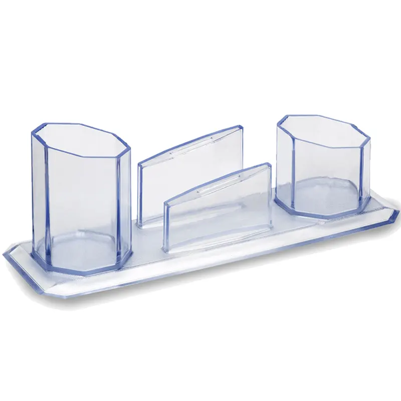 Porta-Canetas-Clips-e-Lembretes-3-em-1-Waleu-cristal Porta Canetas Clips e Lembretes 3 em 1 - Maxcril - Imagem 1