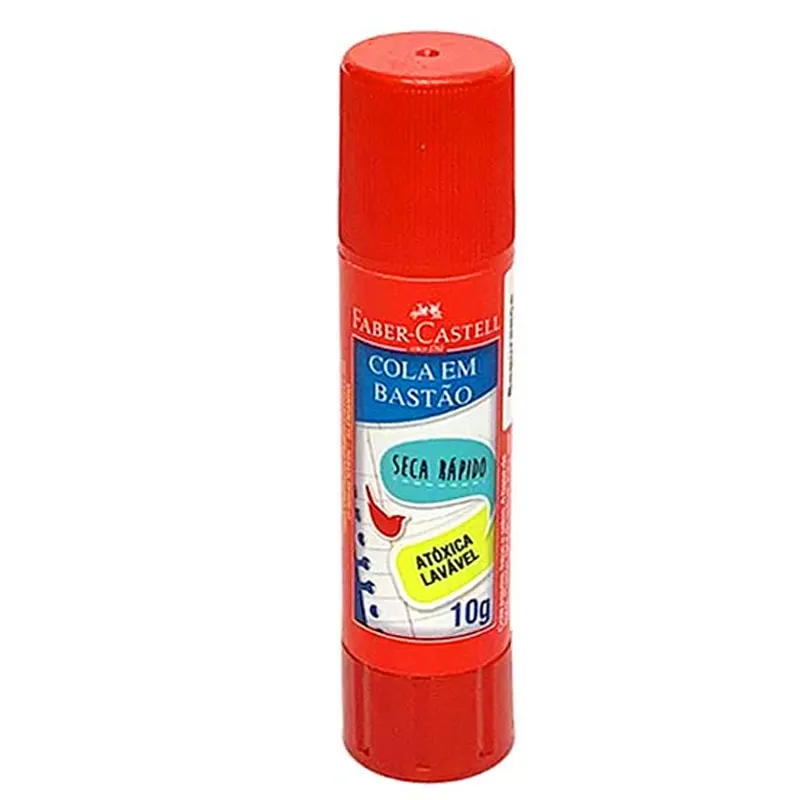 cola-em-bastao-10g-faber-castell-2322 Cola Em Bastão 10g - Faber-Castell - Imagem 1