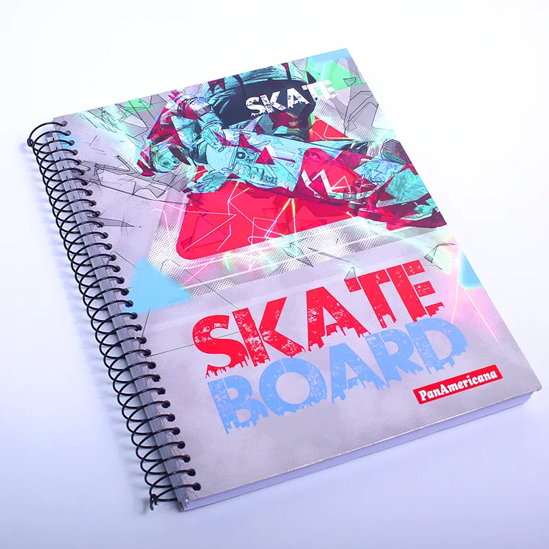 Caderno-10-Matérias-Skate-C-160-Folhas-PanAmericana Caderno 10 Matérias Skate Capas Sortidas 160 Folhas - PanAmericana - Imagem 1