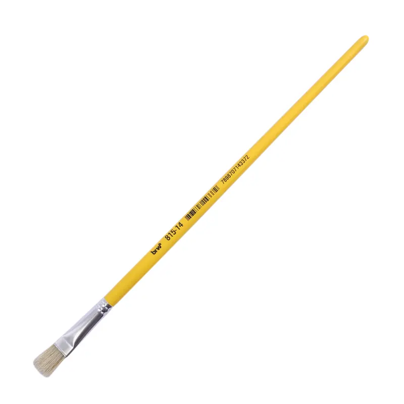 Pincel-Chato-N-14-Cabo-Longo-Brw Pincel Chato N.14 Cabo Longo - Brw - Imagem 1