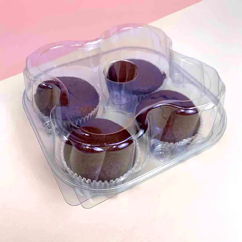 bandeja-4-doces-galvanotek-g-15-c-5-unid-14397-2 Kit 5 Bandejas Para 4 Cupcakes/Doces Galvanotek G15 - Imagem 1
