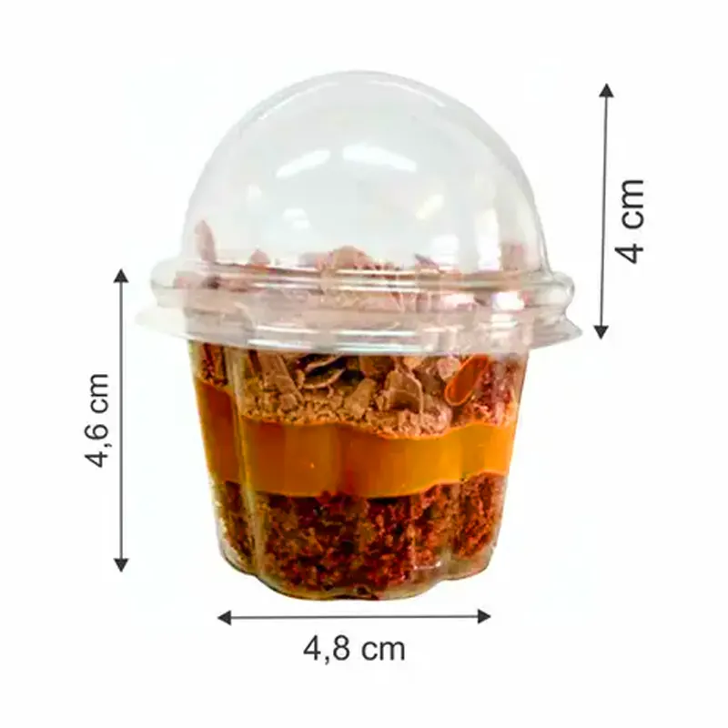 copo-bolha-transparente-100ml-c-20-unid-flip-17408 Copo Bolha Transparente 100ml C/20 Unidades - Flip - Imagem 1