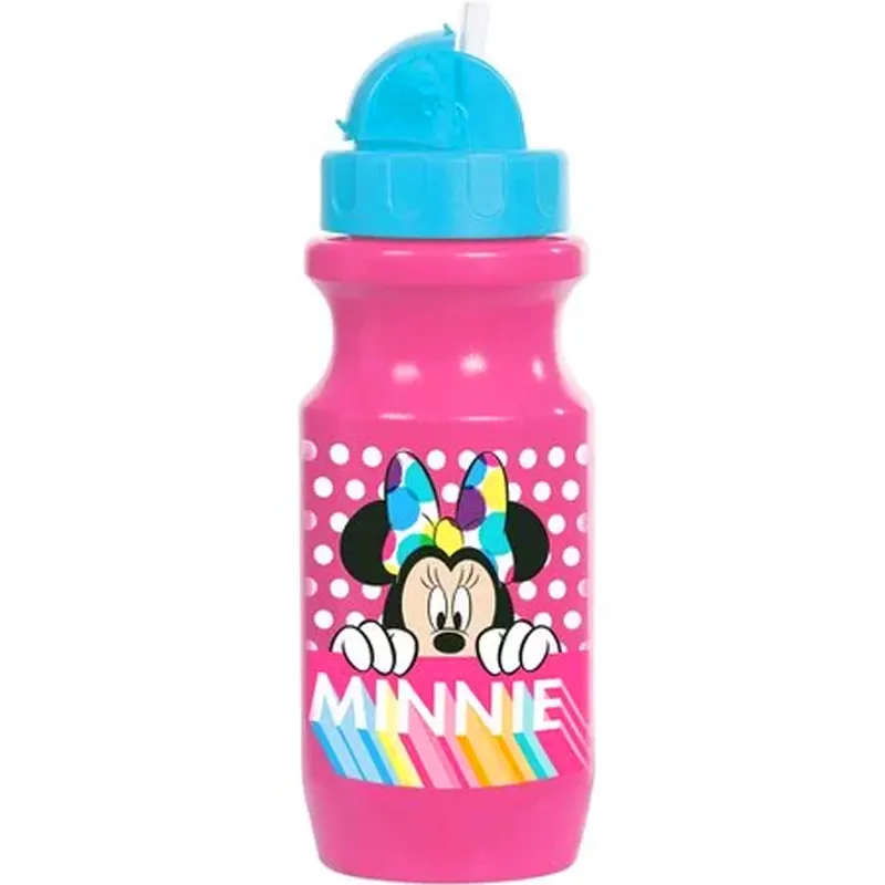 copo-com-canudo-minnie-disney-junior-580ml-babygo-19487 Copo Com Canudo Minnie Disney Junior 580ml - Babygo - Imagem 1