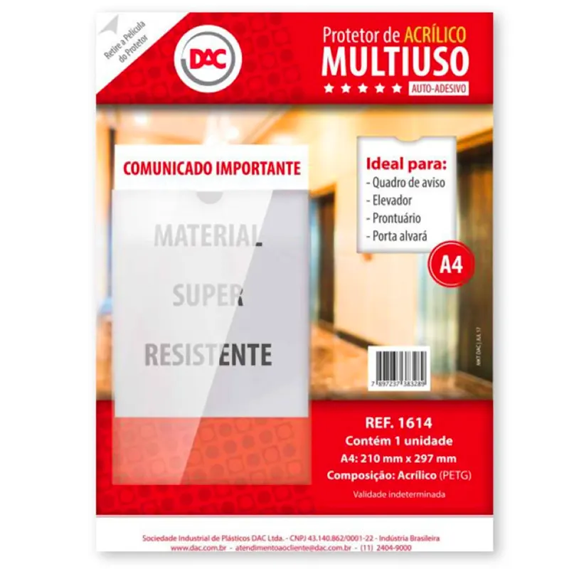 display-protetor-a4-acrilico-multiuso-dac-12294-1 Display Protetor A4 Multiuso - Dac - Imagem 1