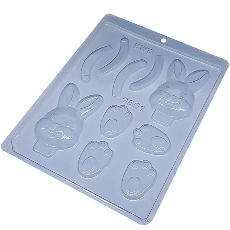 forma-simples-partes-coelho-de-chocolate-bwb-11525-2 Forma Simples Partes Coelho de Chocolate - BWB 9861 - Imagem 1