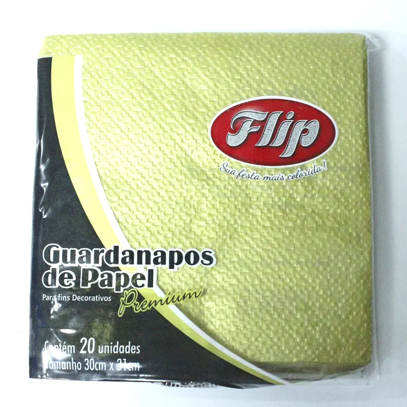 guardanapo-de-papel-ouro-30x31cm-c-20-folhas-premium-flip-17406-1 Guardanapo De Papel Ouro 30x31cm Premium 20 Folhas - Flip - Imagem 1