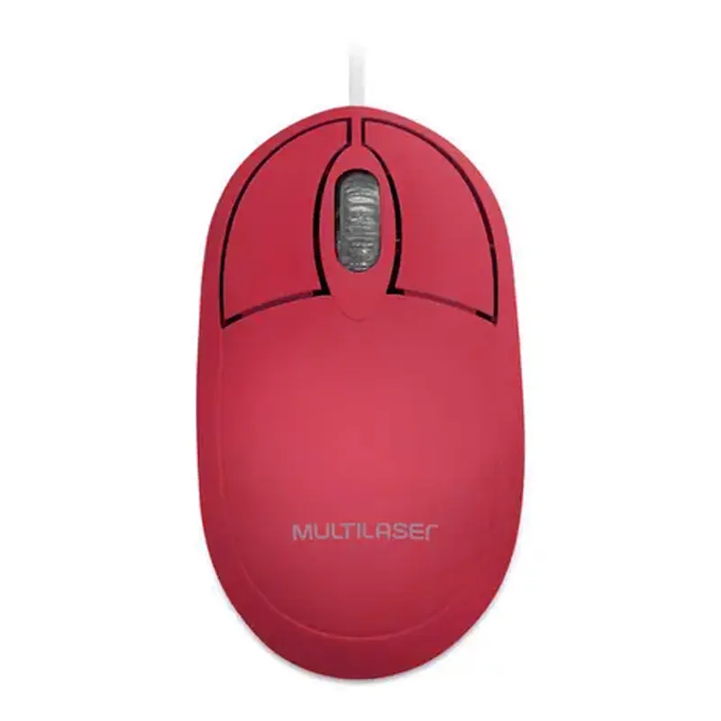 mouse-optico-usb-classic-box-full-colorido-multilaser-17638-vermelho Mouse Óptico USB Classic Box Full Colorido - Multilaser - Imagem 1