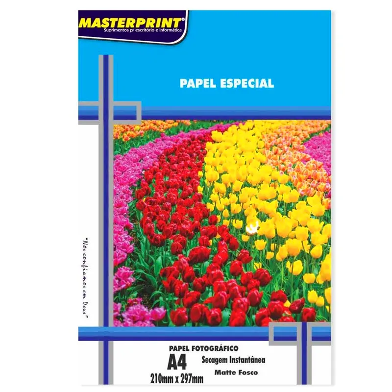 papel-fotografico-a4-matte-170g-m2-fosco-c-100-folhas-masterprint-14500 Papel Fotográfico A4 Matte 170g/m² Fosco 100 Folhas - Masterprint - Imagem 1