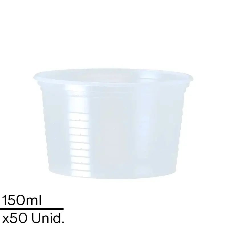 potes-ps-150ml-transparente-c-50-unid-cristalcopo-11343 Pote 150ml PS Transparente C/50 Unidades - Cristalcopo - Imagem 1