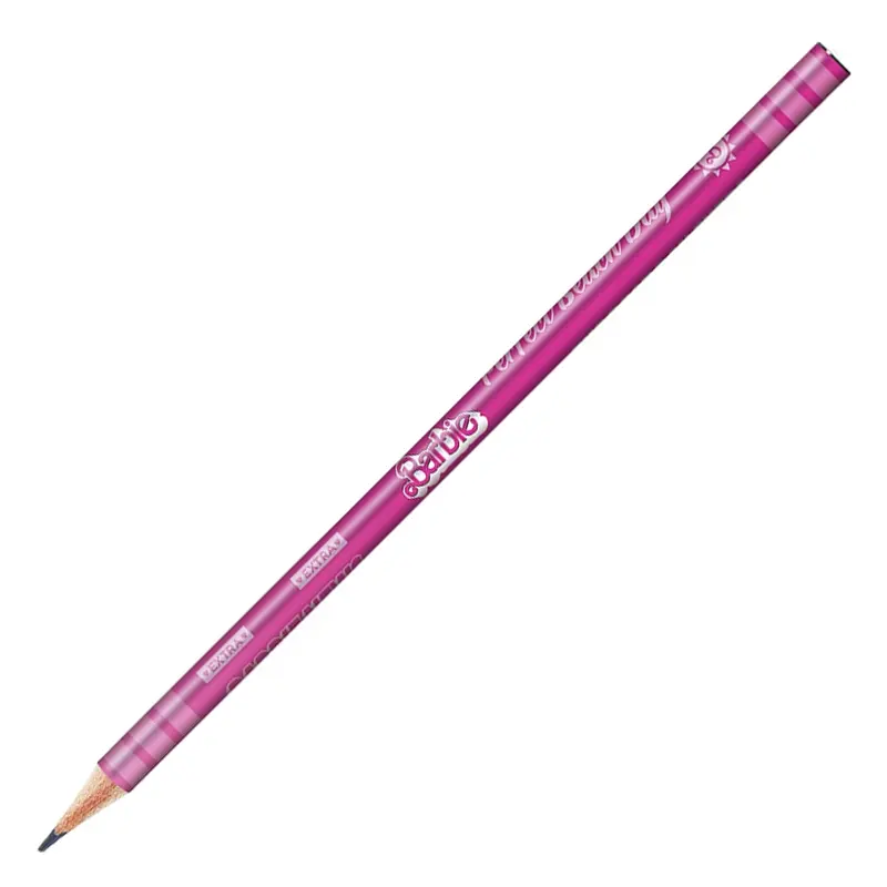 Lápis-Preto-Escrever-Brabie-The-Movie-Tris-1 Lápis Preto Escrever Barbie The Movie - Tris - Imagem 1