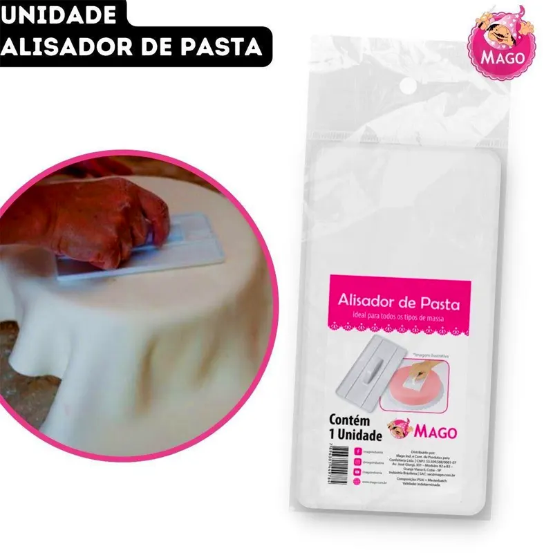 alisador-de-pasta-plastico-mago-2 Alisador De Pasta Americana Plástico - Mago - Imagem 1