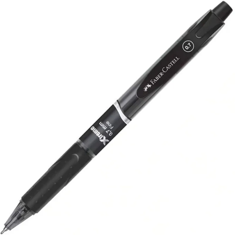 caneta-esferografica-xtreme-07-faber-castell-preto Caneta Esf. Xtreme 0.7mm Preta - Faber-Castell - Imagem 1