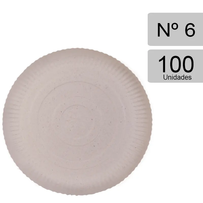 prato-de-papel-pinho-n-6-c-100-unid-fritzke-8023 Prato De Papel Pinho N°06 (24cm) C/100 Unidades - Imagem 1