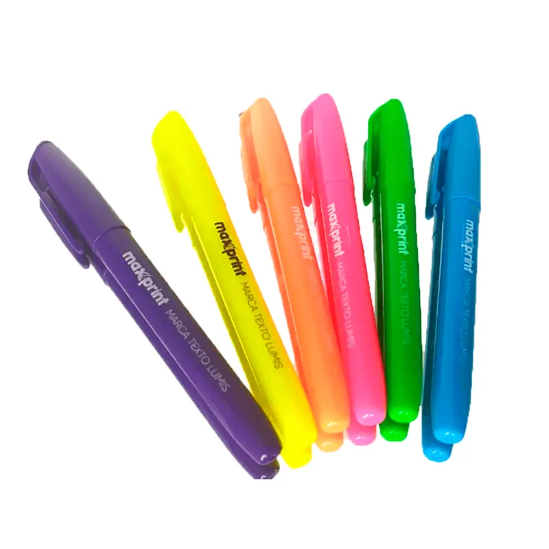 Caneta-Marca-Texto-Lumis-Maxprint Caneta Marca Texto Lumis - Maxprint - Imagem 1
