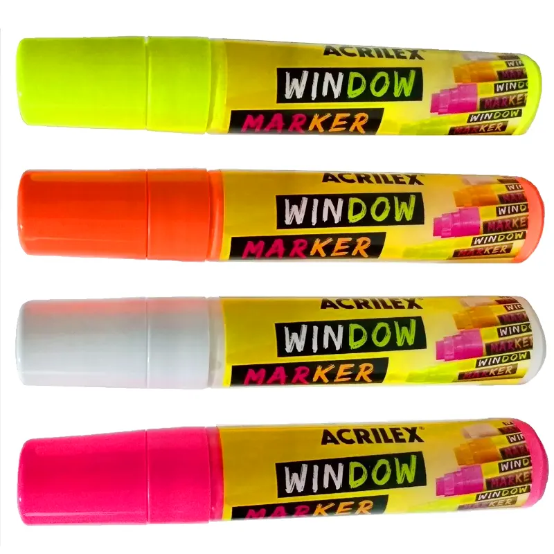 Marcador Para Vidro Window Marker Várias Cores - Acrilex - Imagem 2