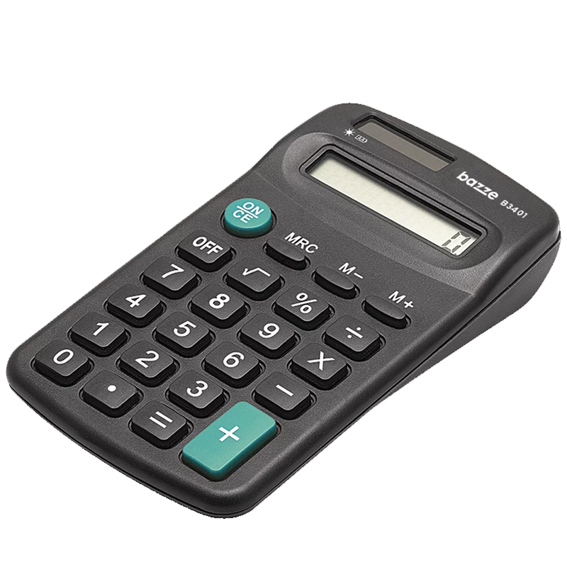 Calculadora De Bolso Bazze B3401 Calculadora De Bolso B3401 - Bazze - Imagem 1