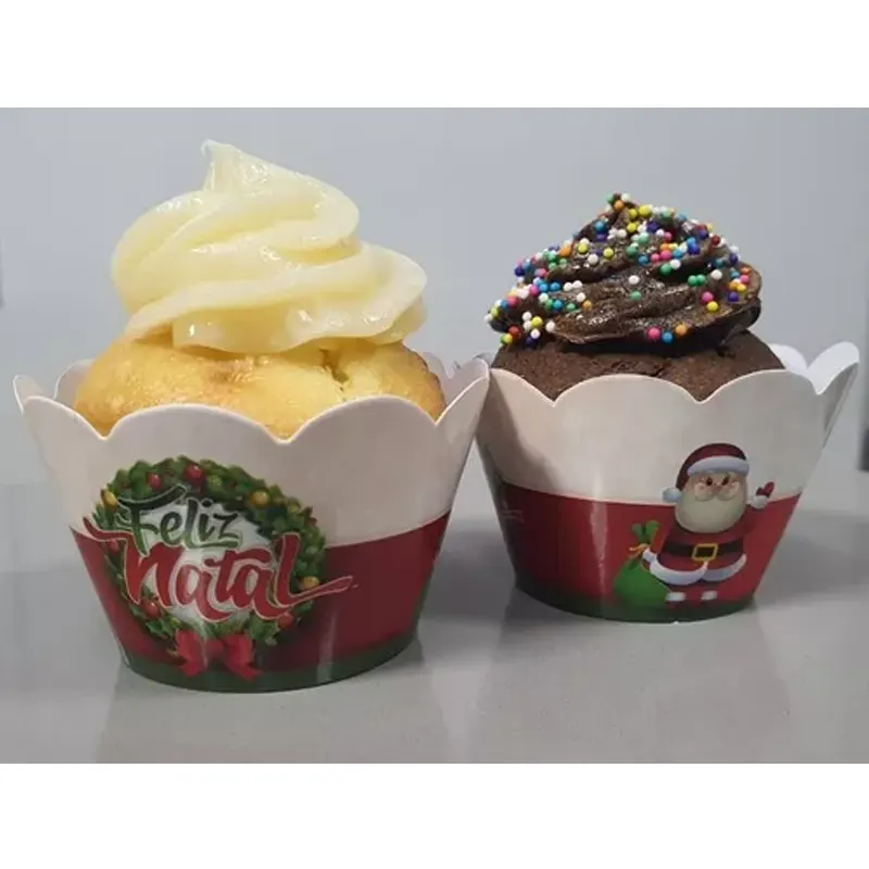 C-12-Saia-Para-Cupcake-Feliz-Natal-Nc-Toys-1 12 Saias Para Cupcake Feliz Natal - Nc Toys - Imagem 1