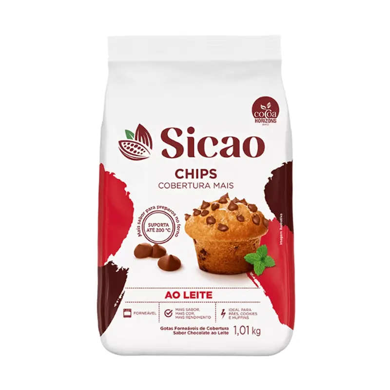 Cobertura-De-Chocolate-Chips-Ao-Leite-Mais-1,01kg-Sicao-1 Cobertura De Chocolate Chips Ao Leite Mais 1,01kg - Sicao - Imagem 1