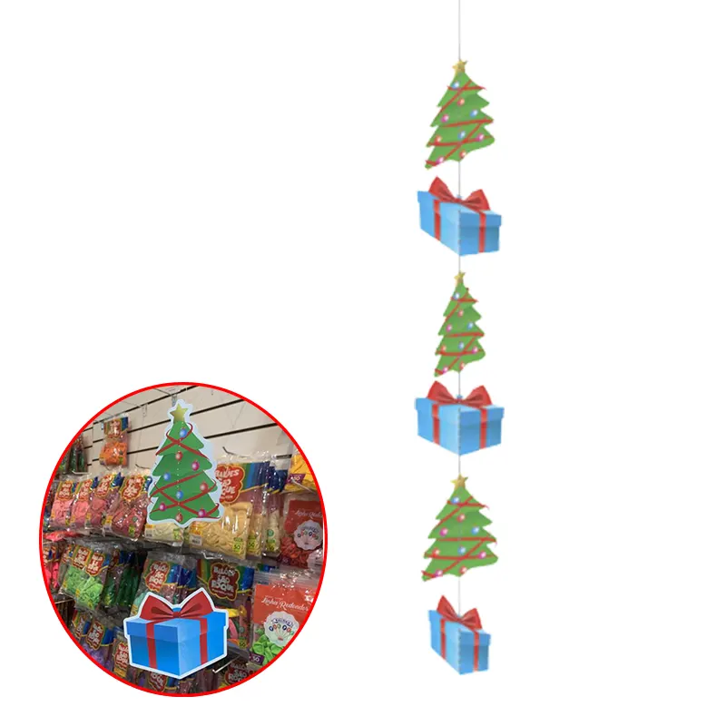 Cortina-Árvore-de-Natal-C-1-Unidade-Marques-Festas Cortina Árvore de Natal - Marques Festas - Imagem 1