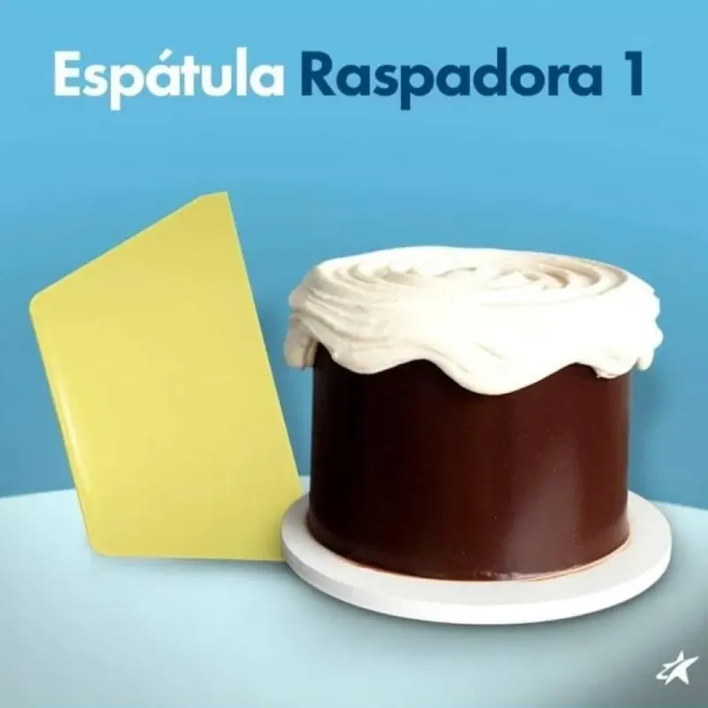 Espátula-Raspadora--1-Amarela-BlueStar-1 Espátula Raspadora 1 Amarela - BlueStar - Imagem 1