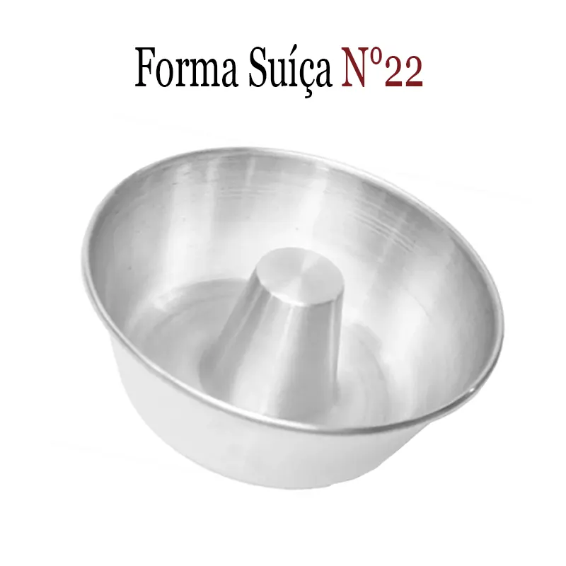 Forma-Suíça-N°22-22x7,5cm-Alumínio-SC-1 Forma Suíça N°22 (22x7,5cm) - Alumínio SC - Imagem 1