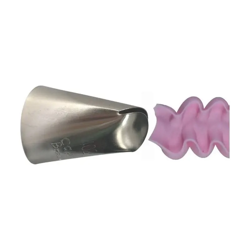Bico-P-Confeitar-Babados-402-Grande-Scrap-&-Cake-Brasil-1 Bico P/Confeitar Babados 402 Grande - Scrap & Cake Brasil - Imagem 1