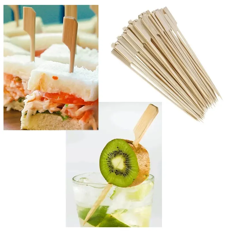 C-50-Espetos-de-Bambu-Golf-15cm-Pacote-Mello Espetos De Bambu Golf 15cm Pacote C/50 Unidades - Mello - Imagem 1