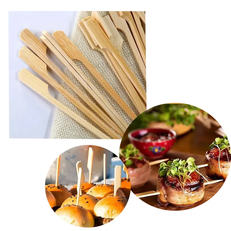 C-50-Espetos-de-Bambu-Golf-9cm-Pacote-Mello-1 Espeto de Bambu Golf 9cm C/50 Unidades - Mello - Imagem 1