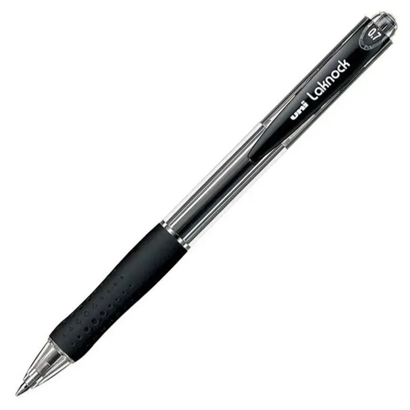Caneta-Laknock-SN-100-07-Preta-Uniball Caneta Laknock SN-100 0,7 Preta - Uniball - Imagem 1