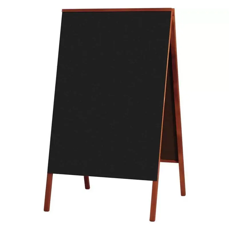 Cavalete-Negro-STD-2-Faces-70x50cm-Madeira-Pinus-Mogno-Souza-2 Cavalete Negro STD 2 Faces 70x50cm Madeira Pinus Mogno - Souza - Imagem 1
