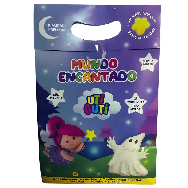 Kit-Massinha-de-Modelar-Mundo-Encantado-Brilha-no-Escuro-Uti-Guti Kit Massinha de Modelar Mundo Encantado Brilha no Escuro - Uti Guti - Imagem 1