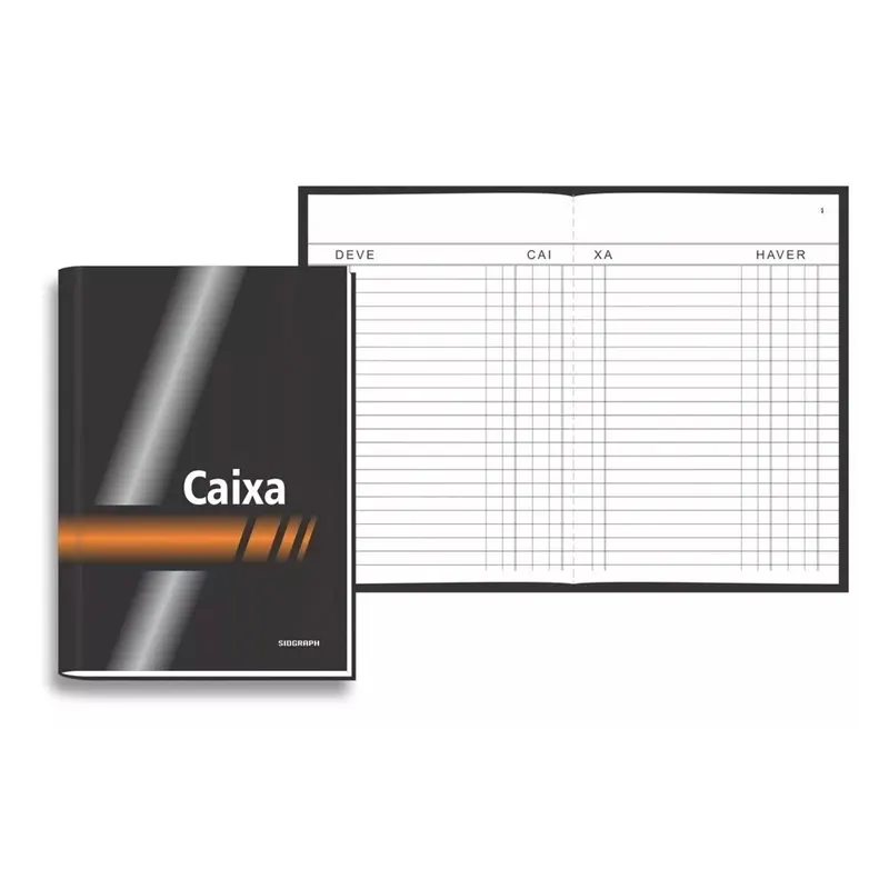Livro-Caixa-50-Folhas-155x215cm-Sidgraph-1 Livro Caixa 50 Folhas (15,5x21,5cm) - Sidgraph - Imagem 1
