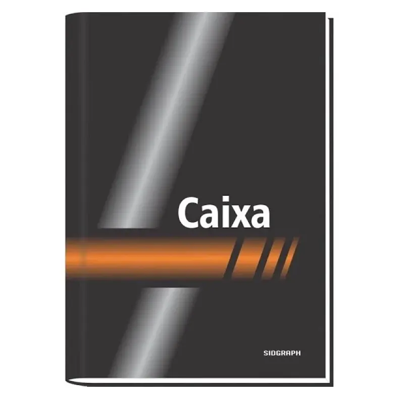 Livro-Caixa-Grande-215x315cm-100-Folhas-Sidgraph Livro Caixa Grande 21,5x31,5cm 100 Folhas - Sidgraph - Imagem 1