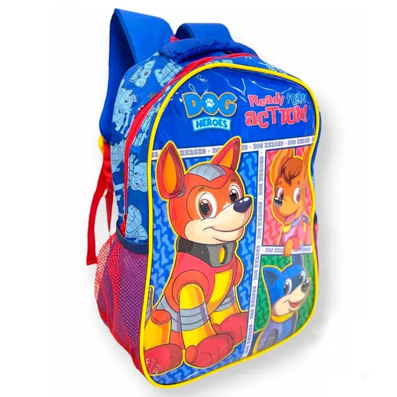 Mochila-de-Costa-Infantil-Dog-Heroes-16-Seanite-1 Mochila de Costa Infantil Dog Heroes 16 - Seanite - Imagem 1