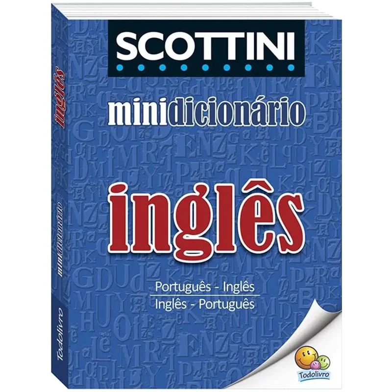 Mini-Dicionário-Inglês-Scottini Mini Dicionário Inglês - Scottini - Imagem 1