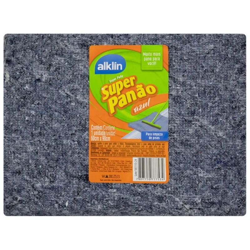 Super-Panão-Azul-60x90cm-Alklin Super Panão Azul 60x90cm - Alklin - Imagem 1